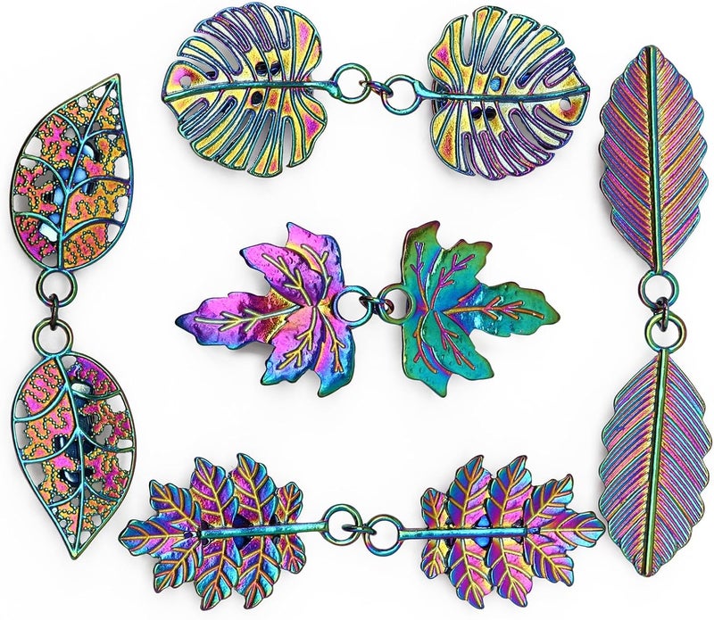 EMORBALS 5 Pcs Sweater Clips to Hold Sweater Together, Clothing Cinch Clip for Women's Sweater, Shawl, Shirt, Dress(Sliver) - Image 1